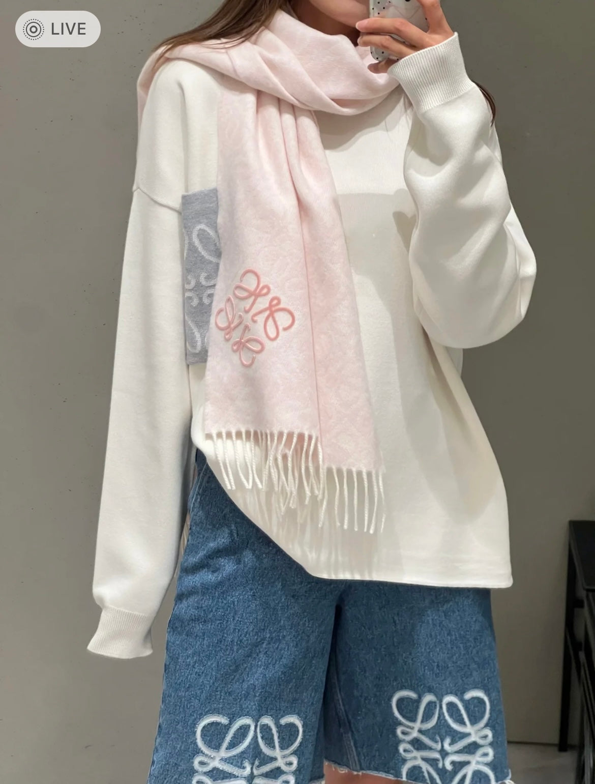 신조 / 로에베 스카프