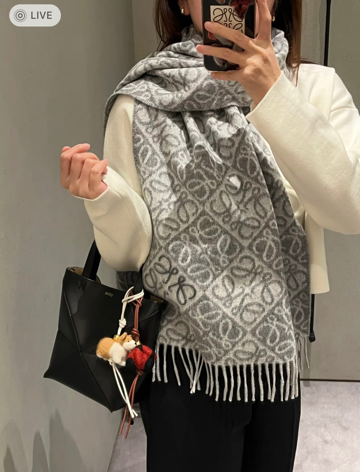 신조 / 로에베 스카프