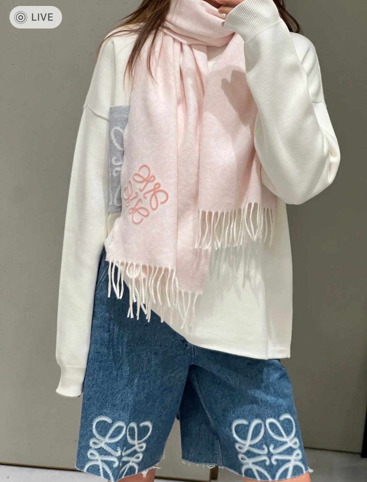 신조 / 로에베 스카프