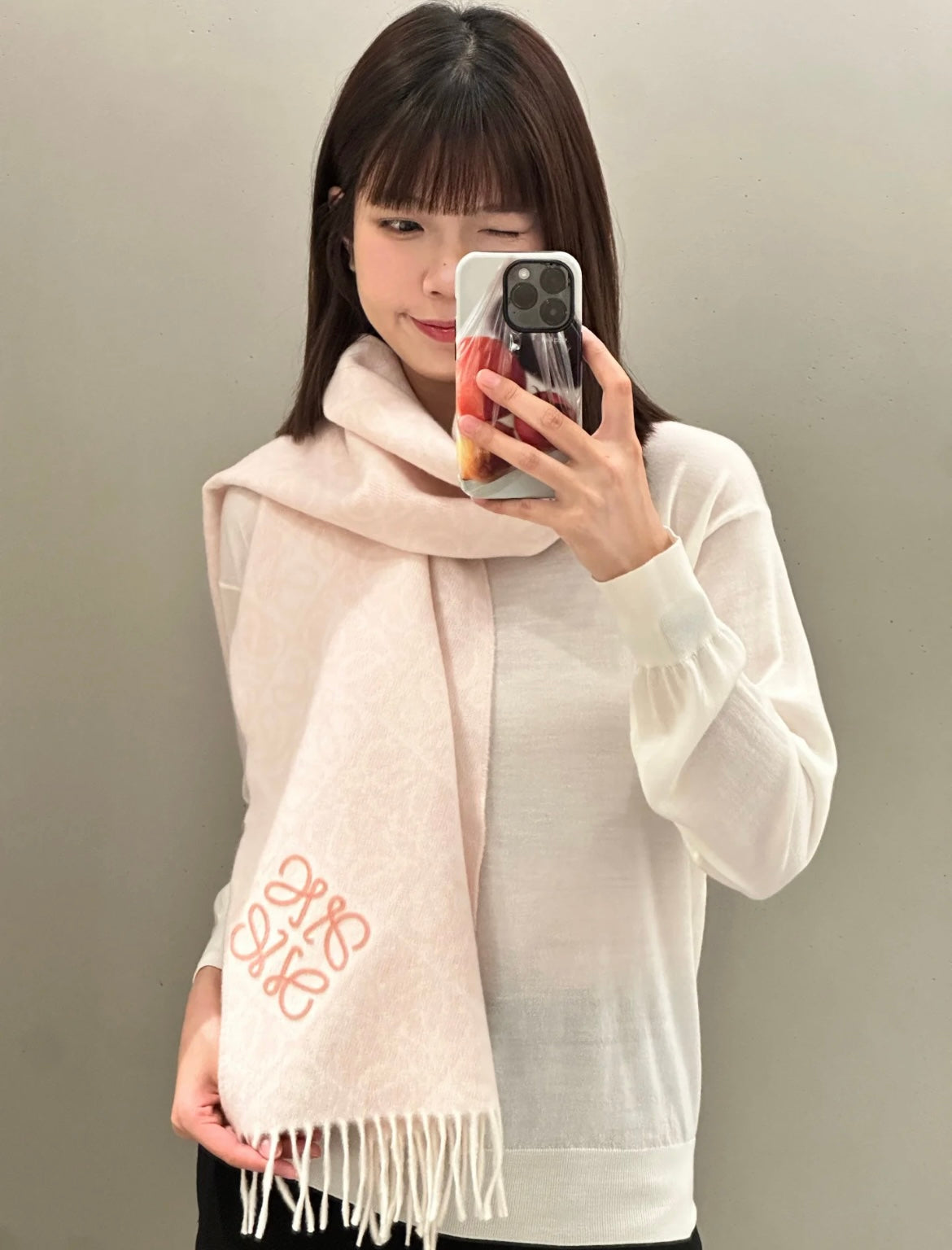 신조 / 로에베 스카프