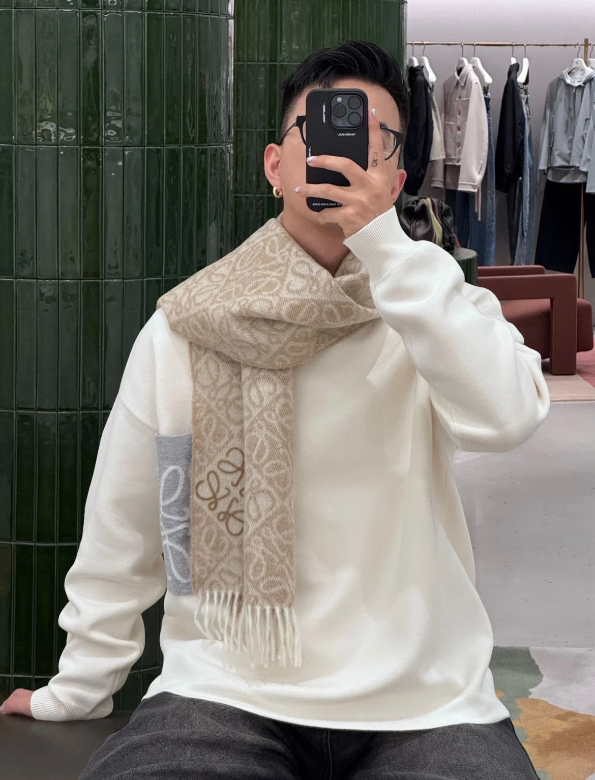 신조 / 로에베 스카프