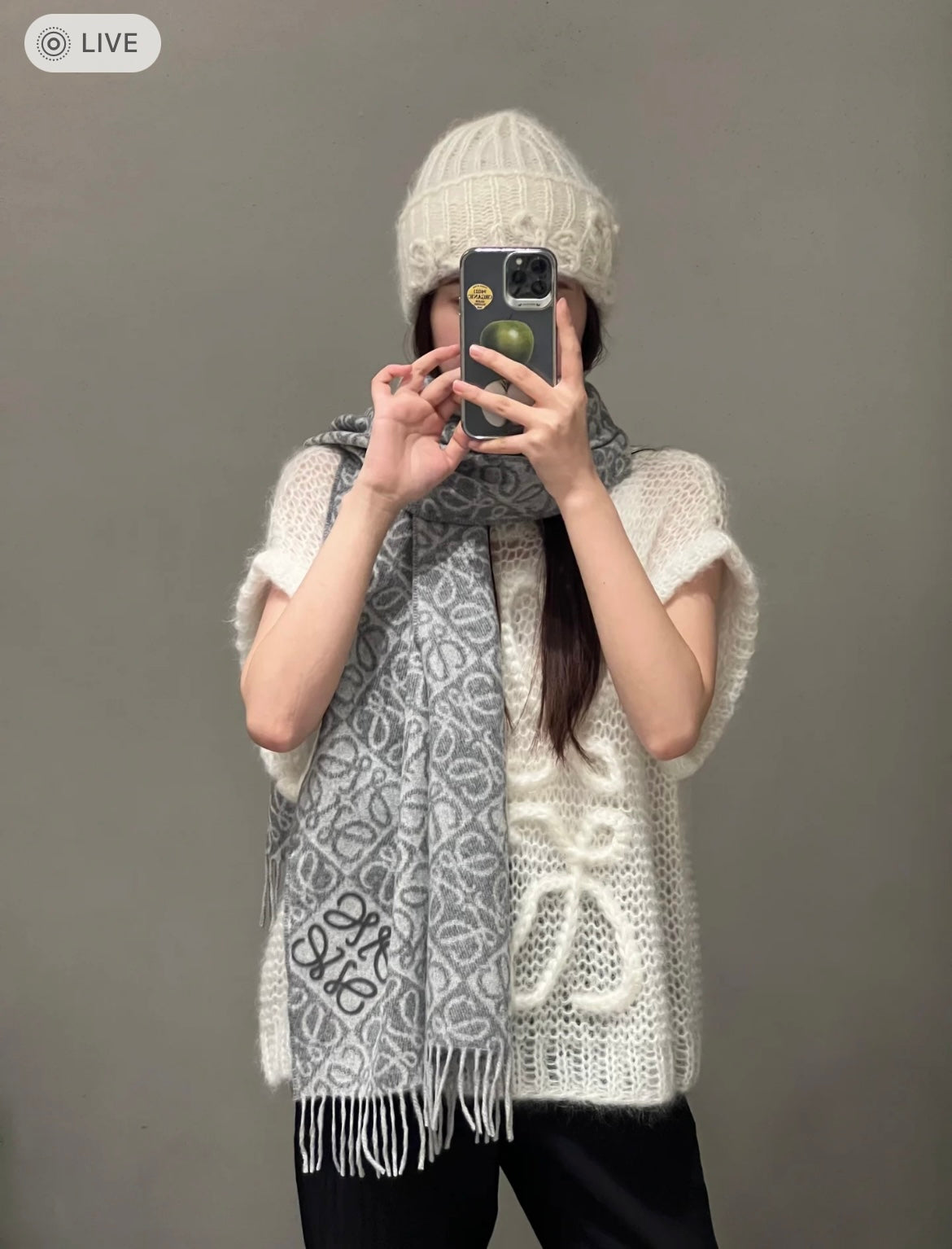 신조 / 로에베 스카프