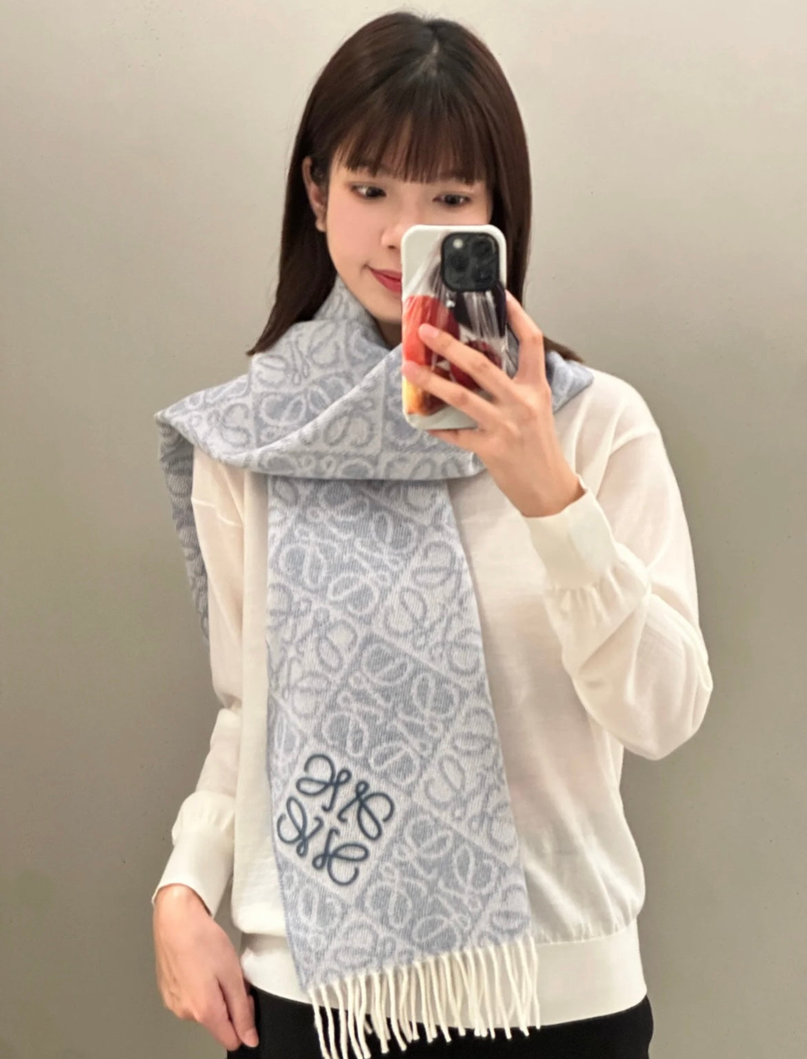 신조 / 로에베 스카프