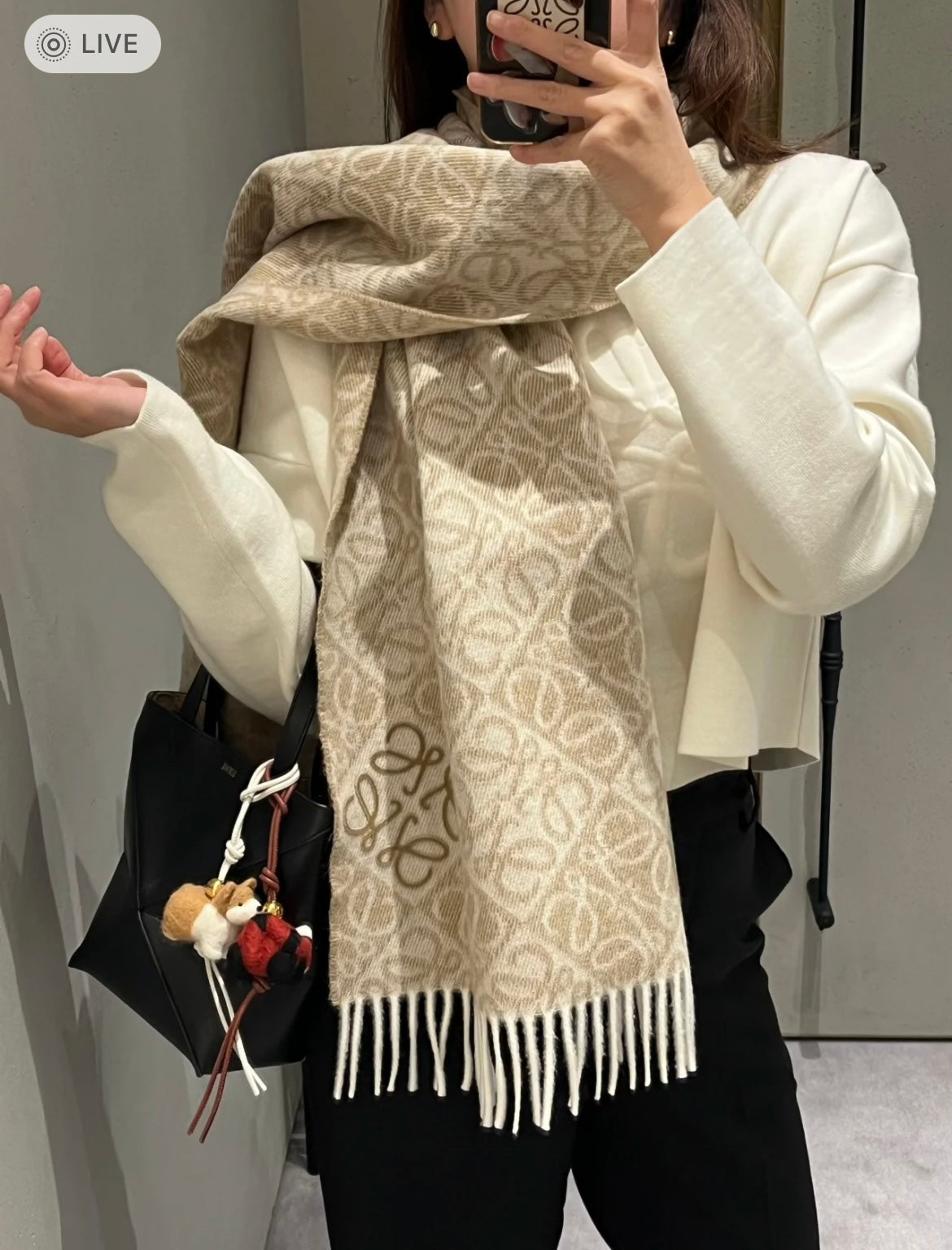 신조 / 로에베 스카프