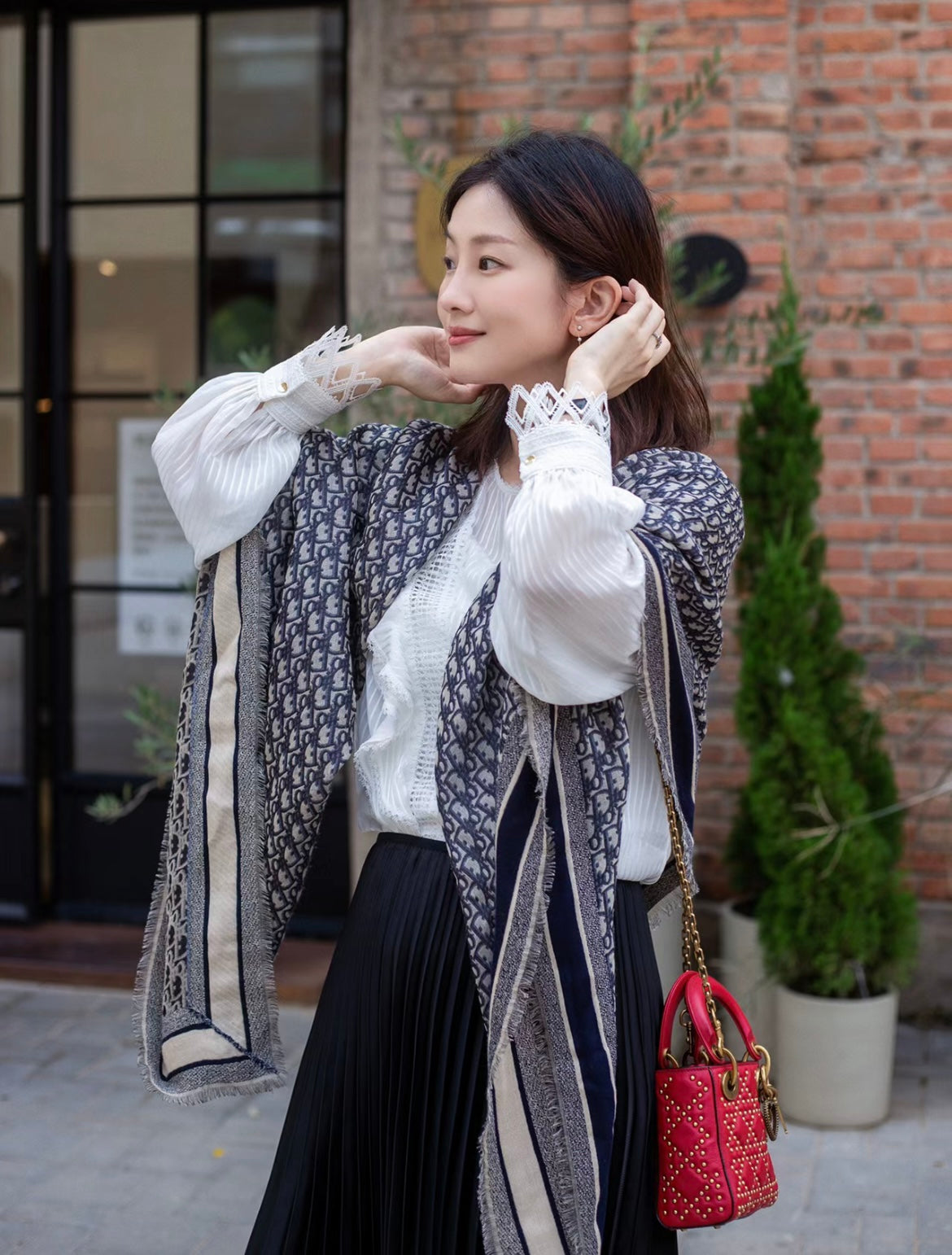 신조 / 디올 스카프