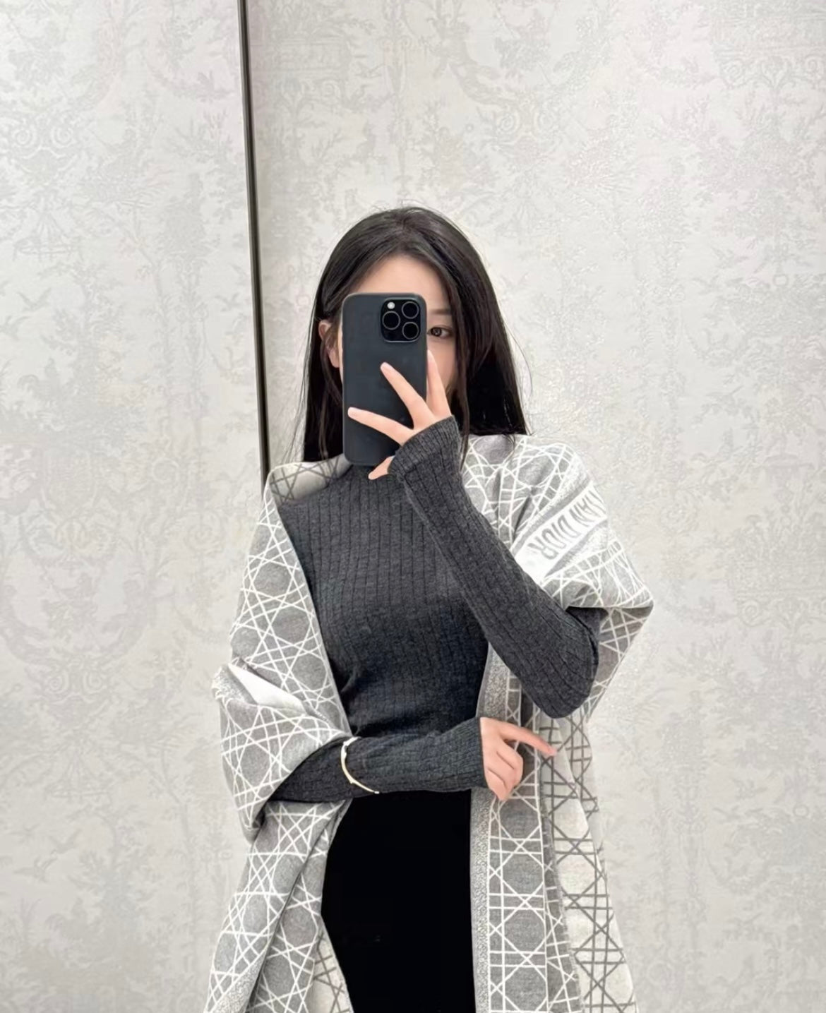 신조 / 디올 스카프