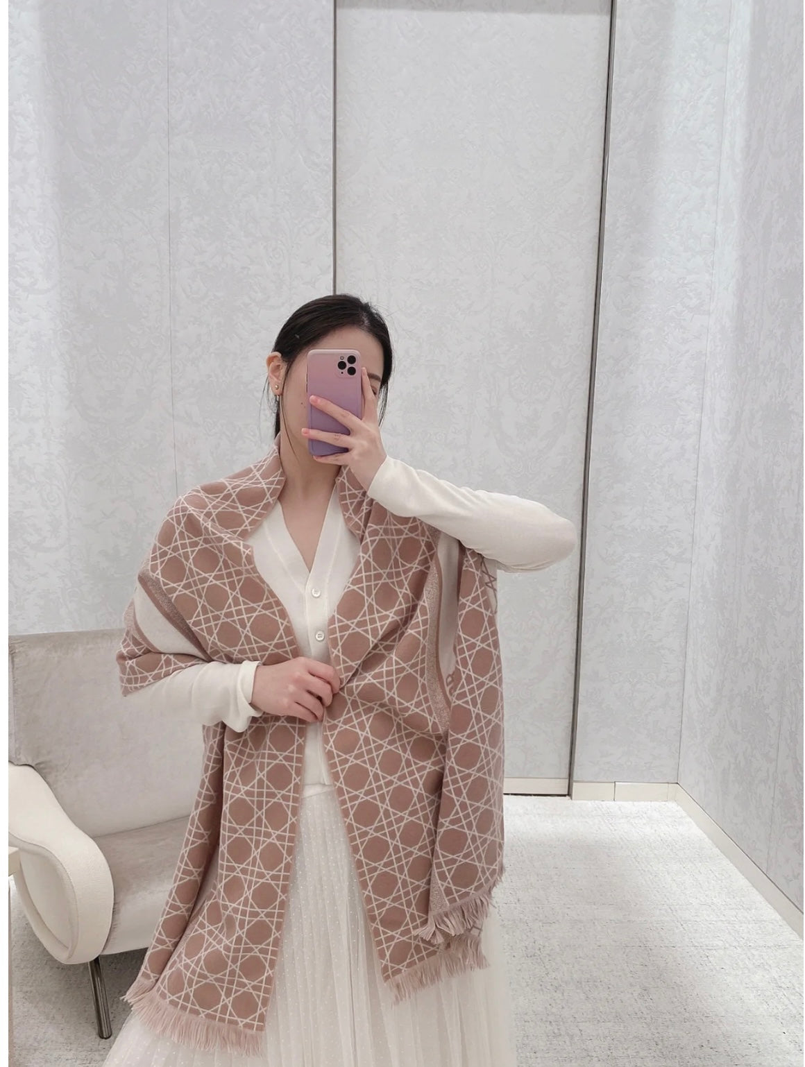 신조 / 디올 스카프