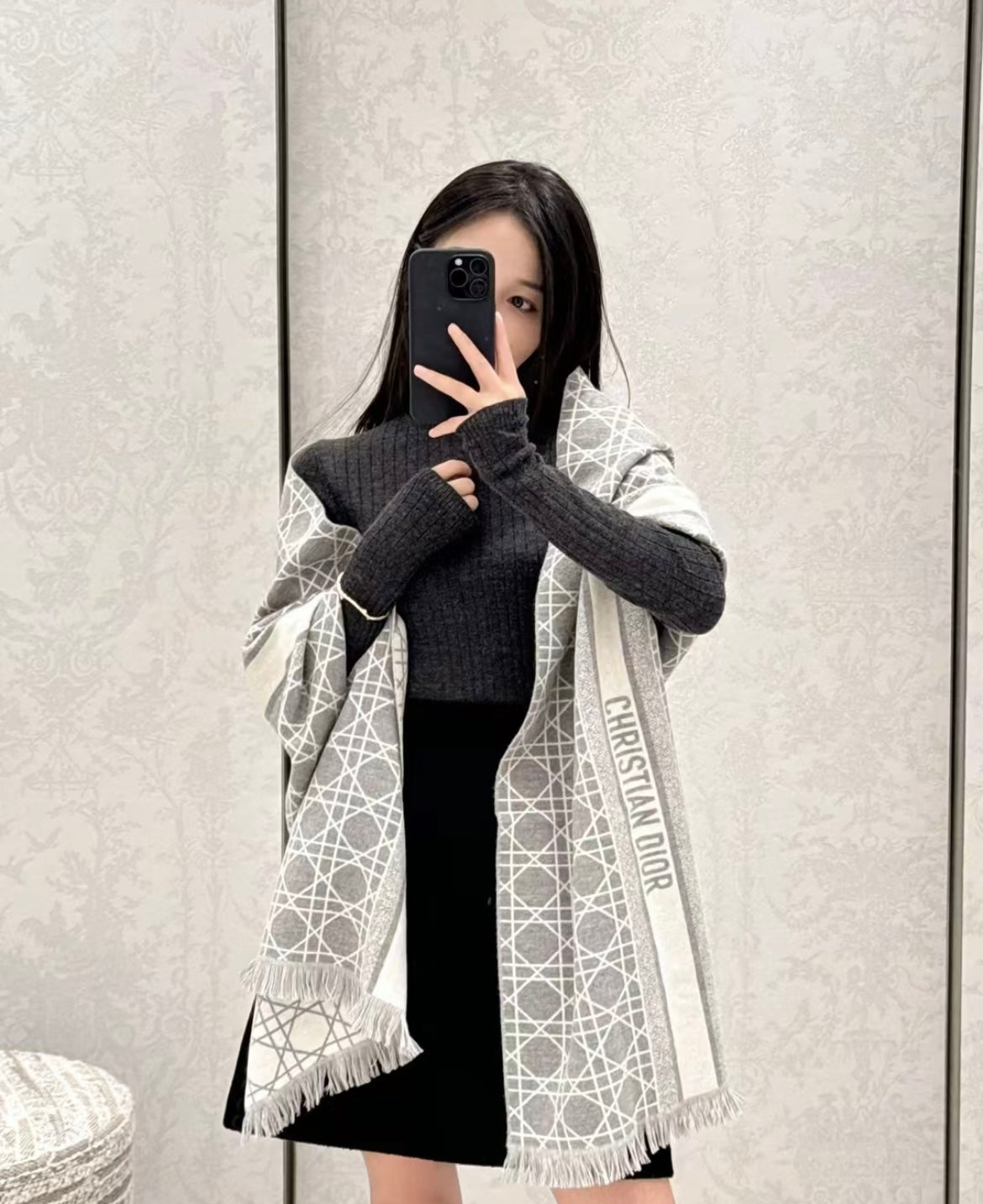 신조 / 디올 스카프