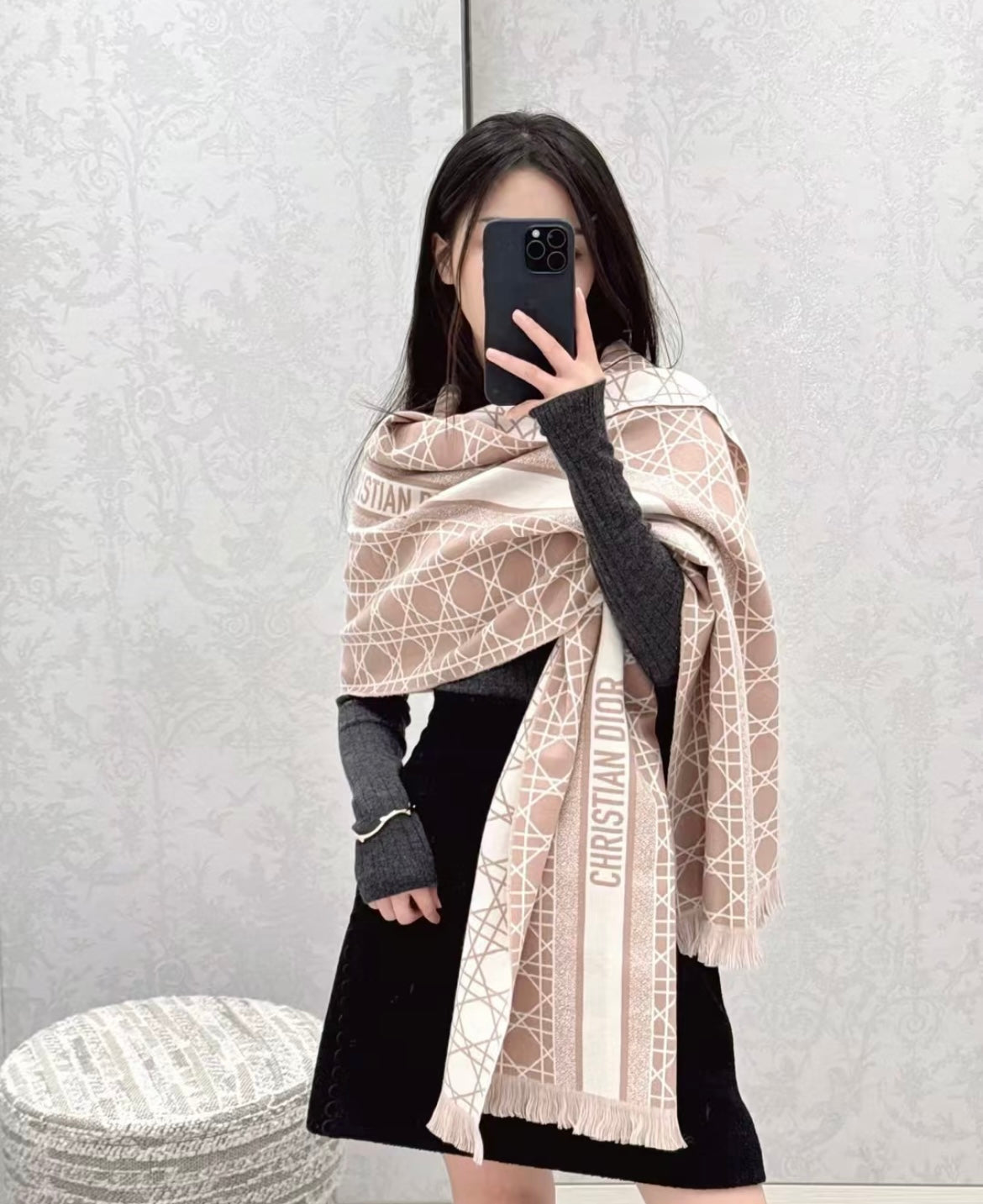 신조 / 디올 스카프