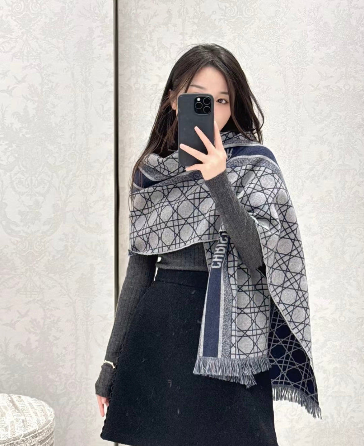 신조 / 디올 스카프