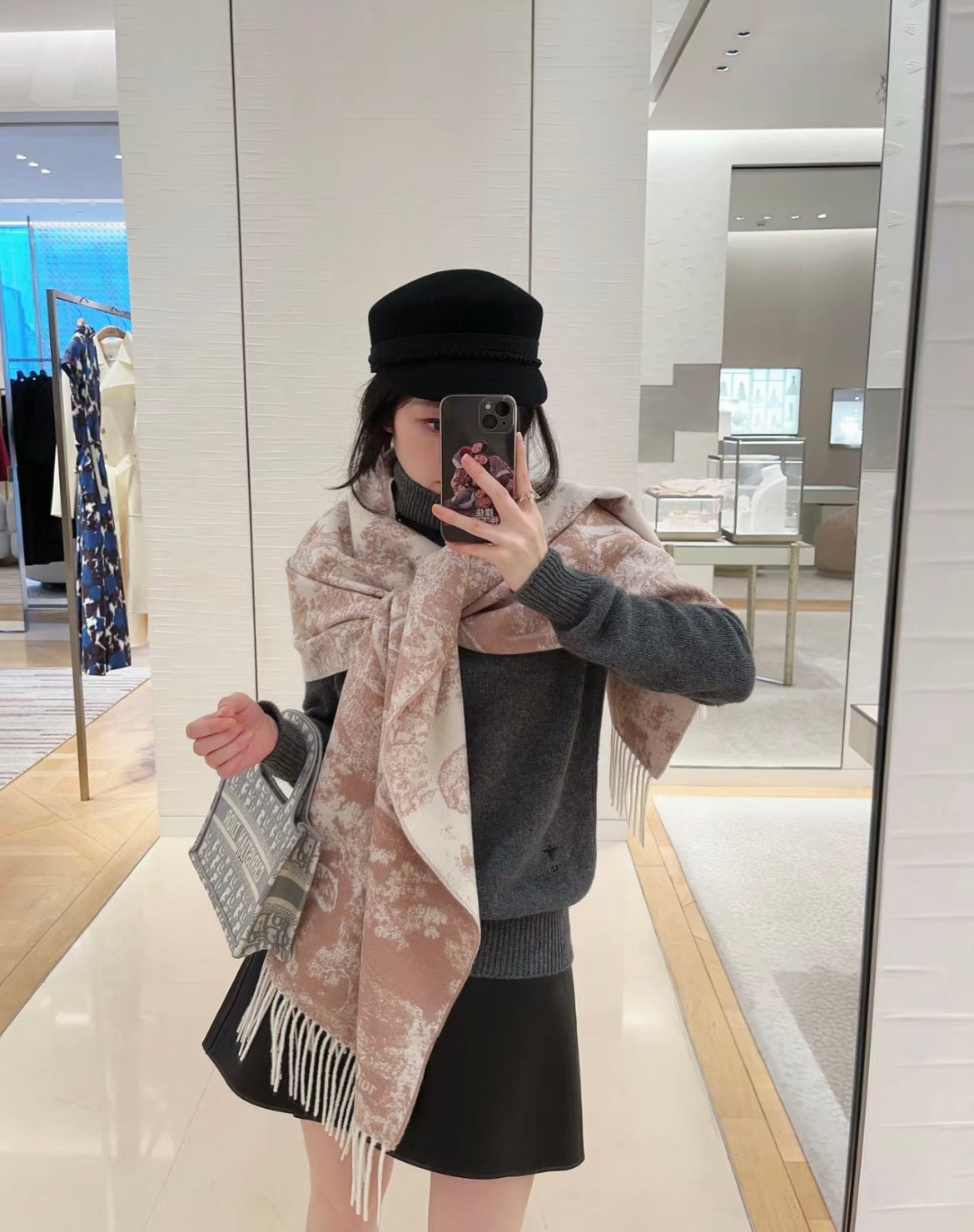 신조 / 디올 스카프