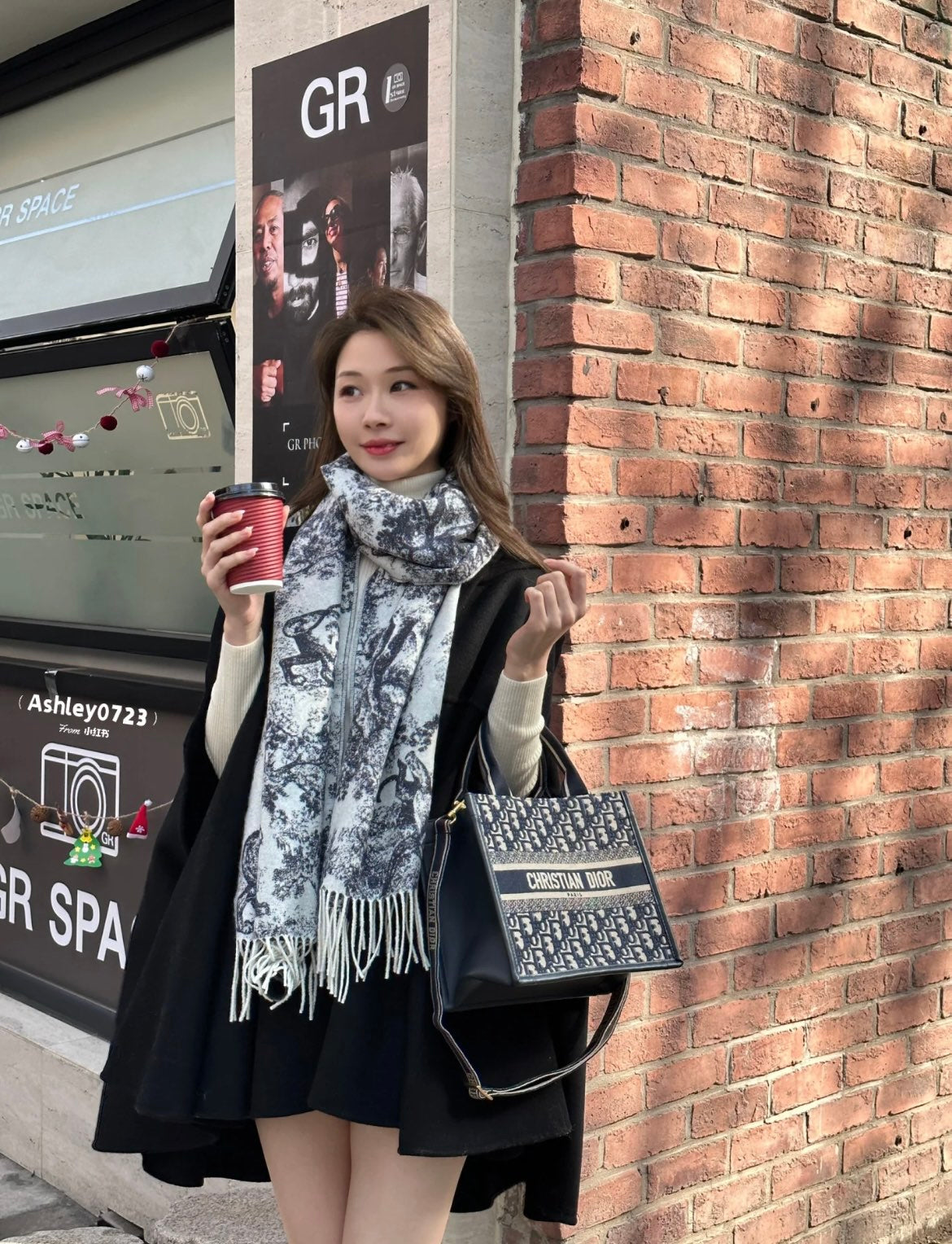 신조 / 디올 스카프