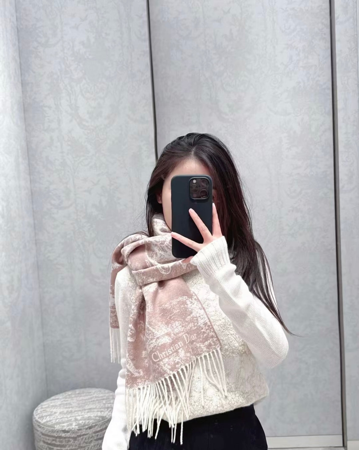 신조 / 디올 스카프