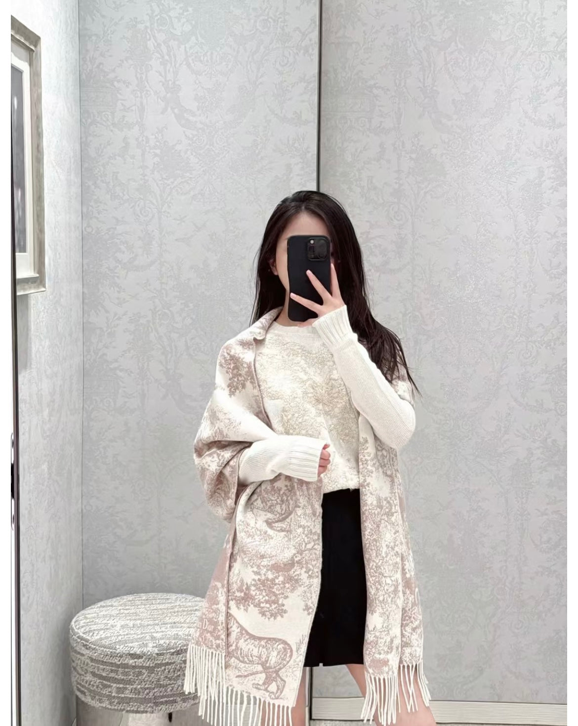 신조 / 디올 스카프