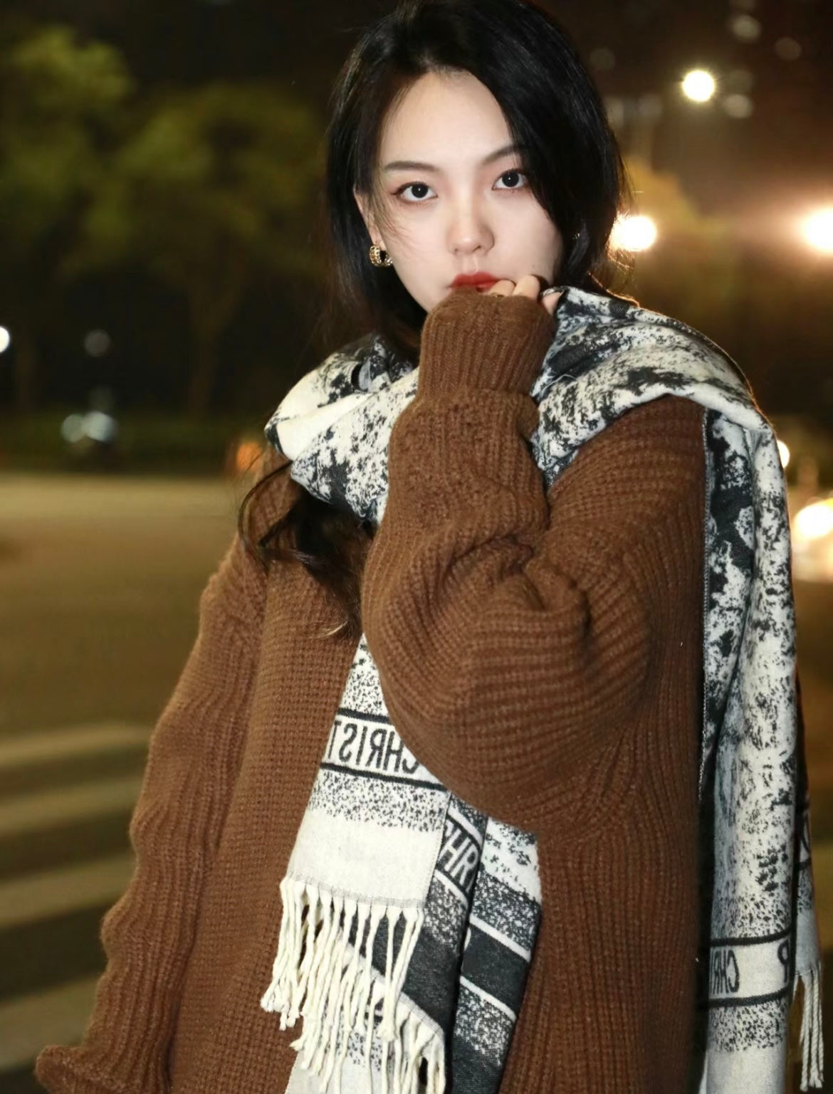 신조 / 디올 스카프