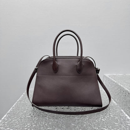 카타 / 더로우 말안장 가죽 커피색 가방