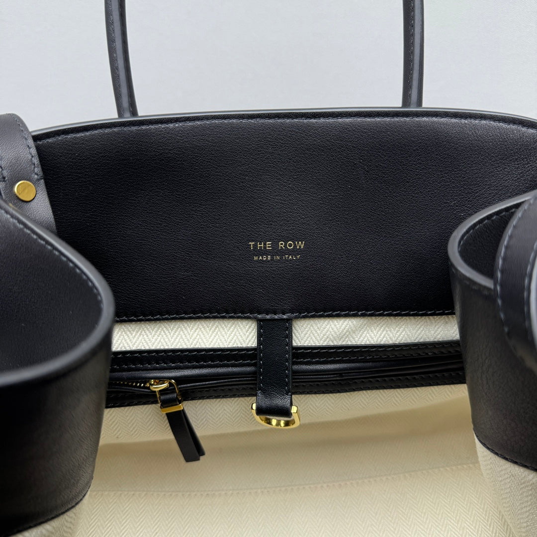 카타 / 더로우 안장 가죽 검정 가방