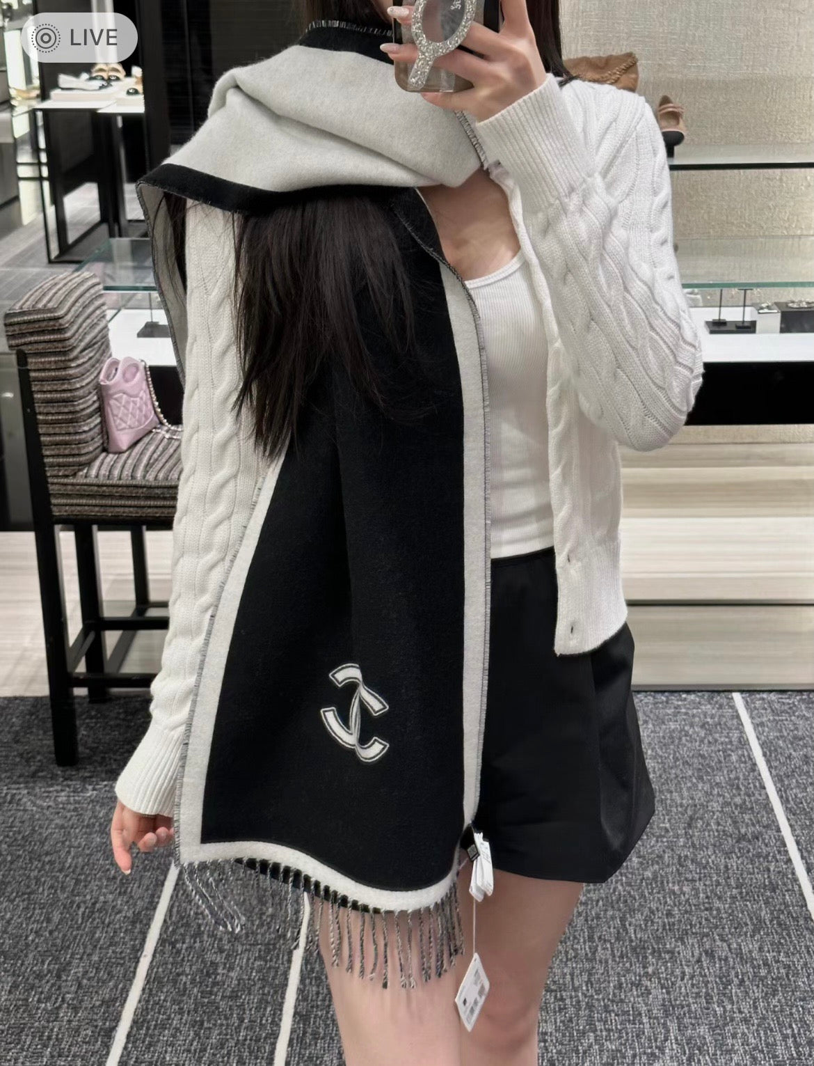 신조 / 샤넬 스카프