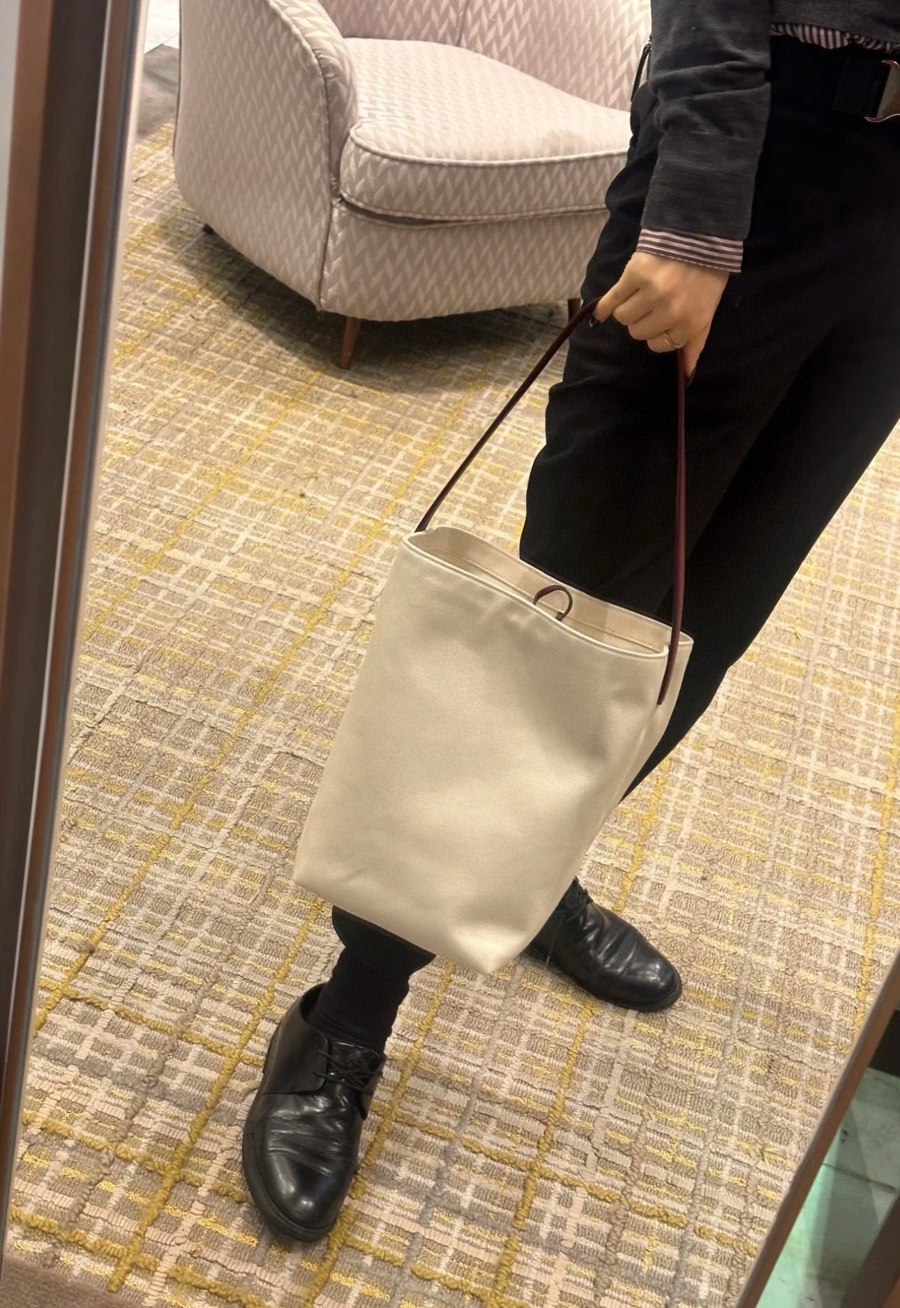 카타 / 더로우 캔버스 물통 가방