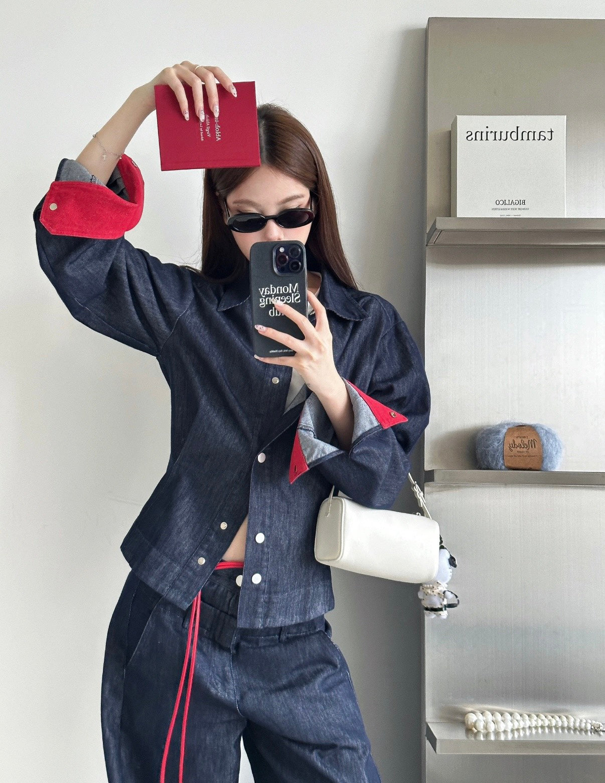 카타 / 더로우 연필가방/핸드백