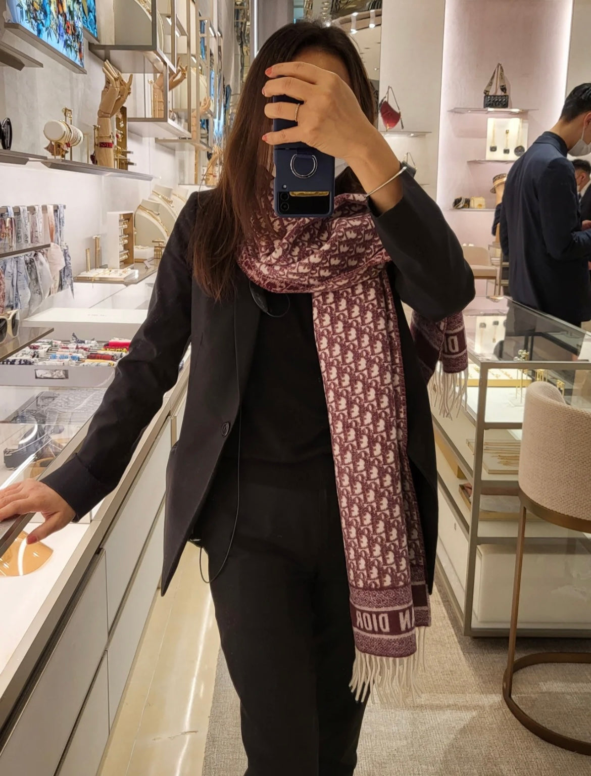 신조 / 디올 스카프