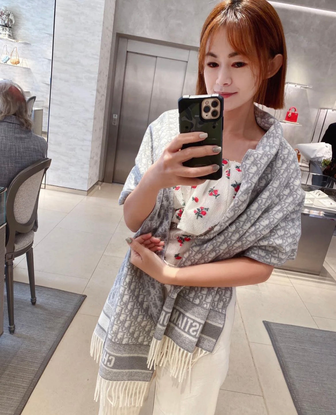 신조 / 디올 스카프