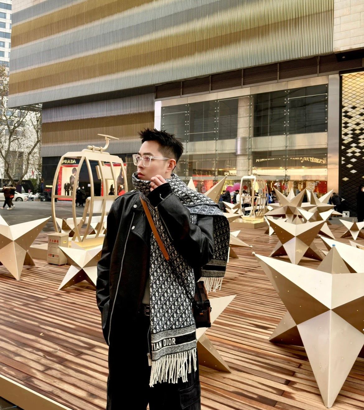 신조 / 디올 스카프