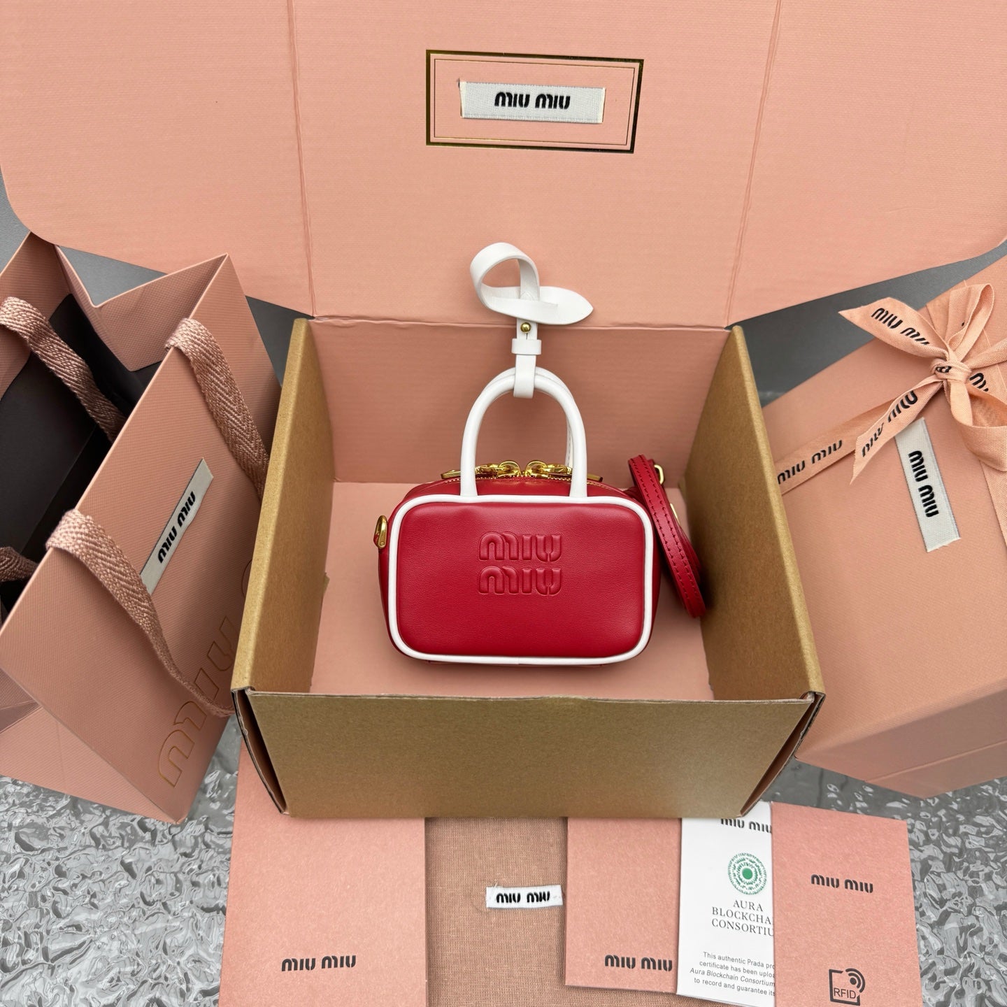 카타 / 미우미우 초미니 서류가방