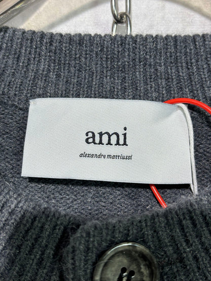 체인2호 / 아미 하트 로고 니트 가디건