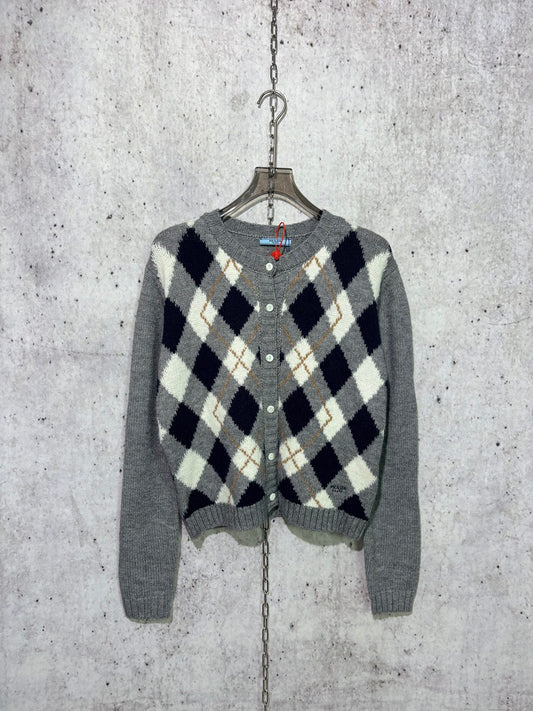 체인2호 / 프라다 라운드넥 니트 가디건