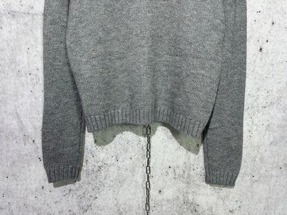 체인2호 / 프라다 라운드넥 니트 가디건