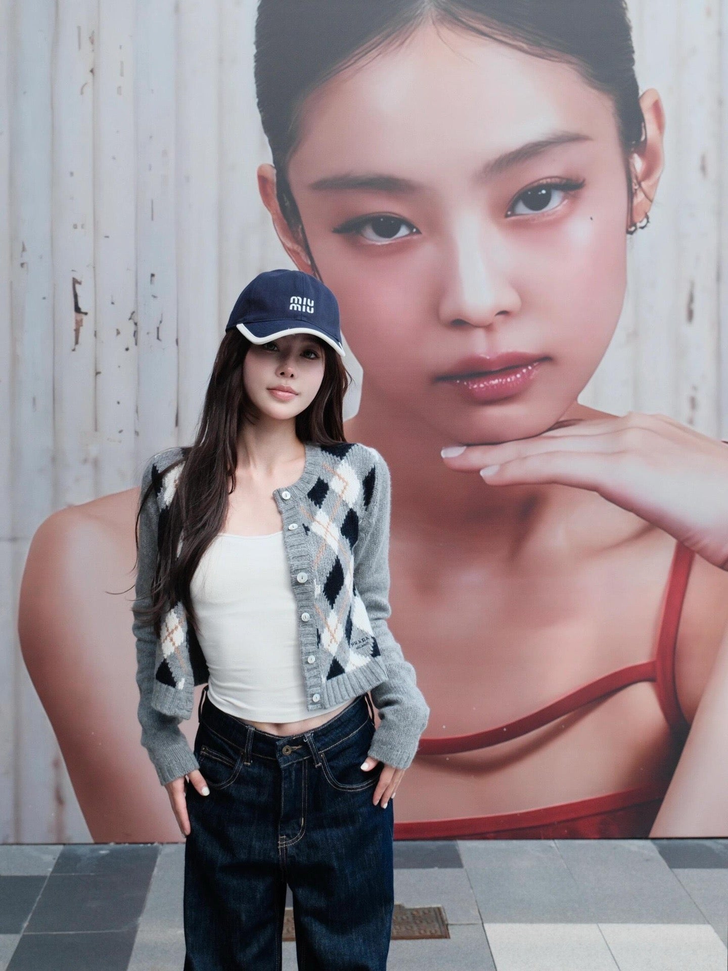 체인2호 / 프라다 라운드넥 니트 가디건