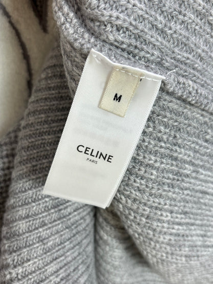 체인2호 / 셀린느 라운드넥 니트 그레이