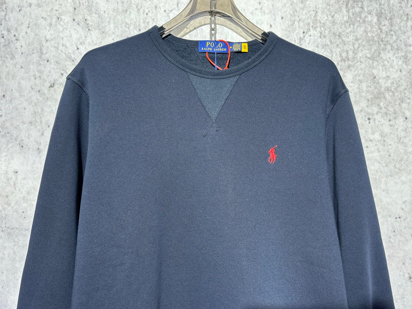 체인2호 / 폴로 로고 자수 단색 라운드 맨투맨