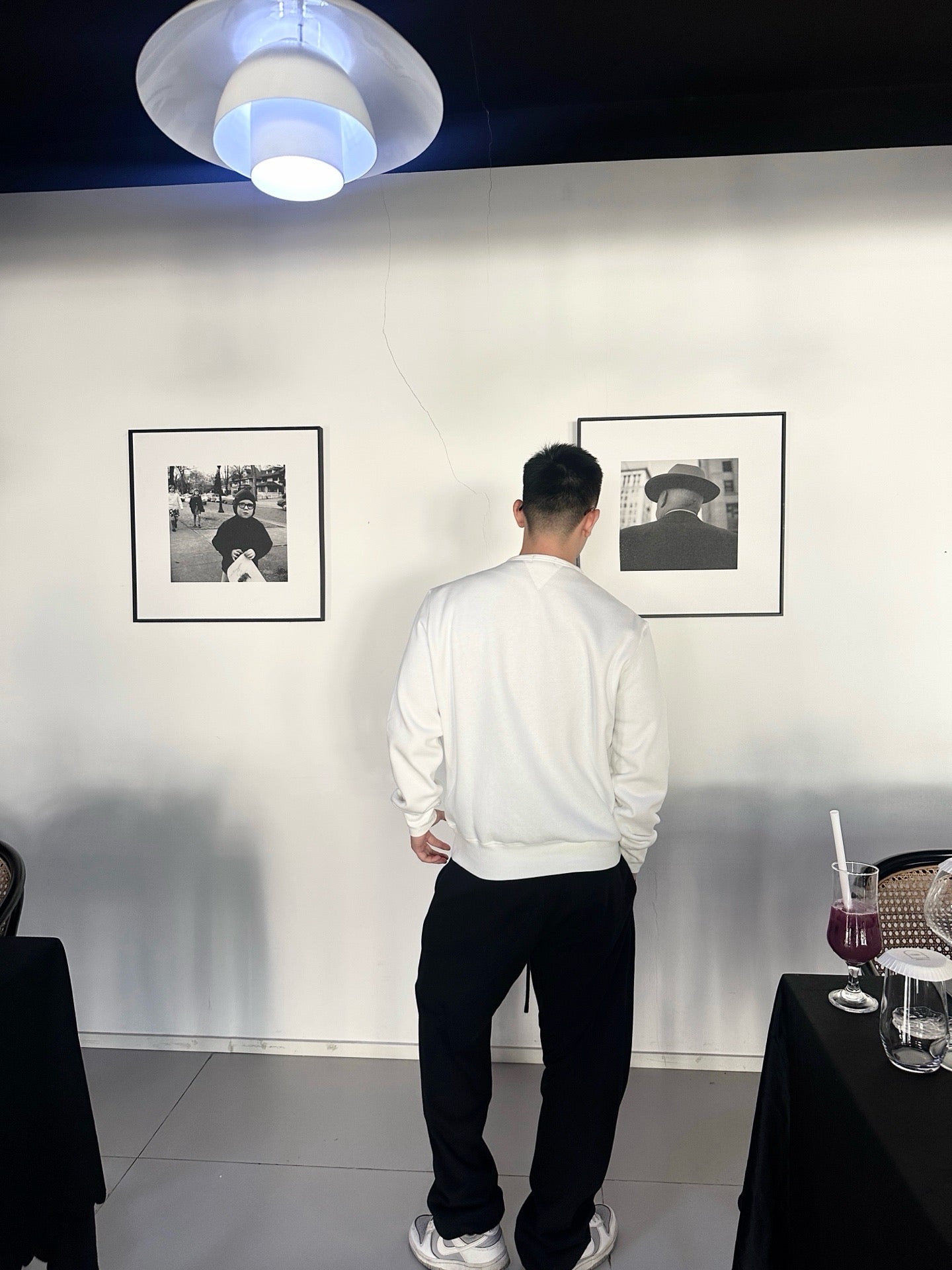 체인2호 / 폴로 로고 자수 단색 라운드 맨투맨