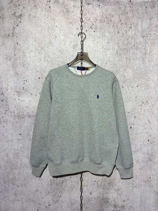 체인2호 / 폴로 로고 자수 단색 라운드 맨투맨