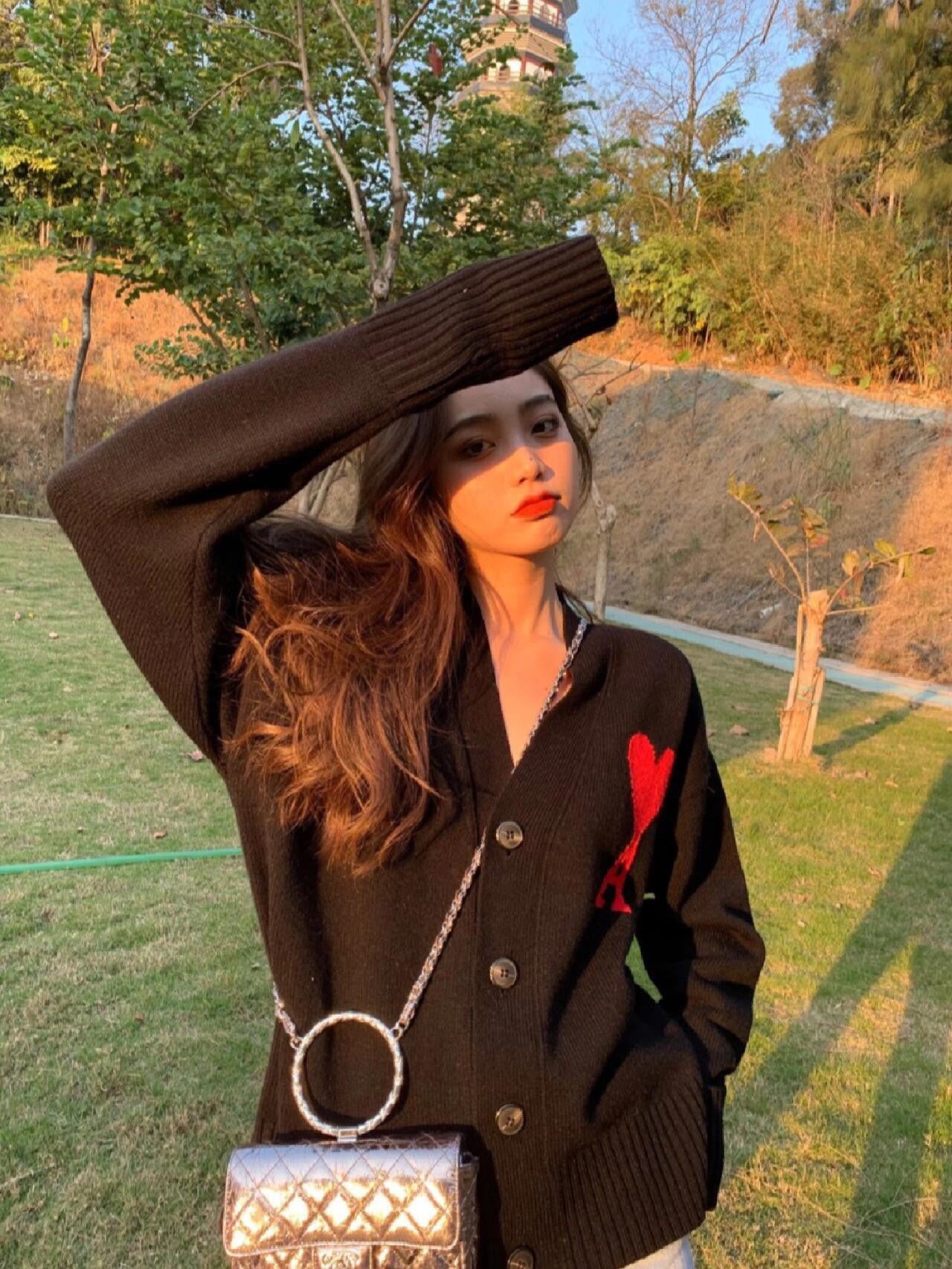 BVG / 아미 니트 카디건