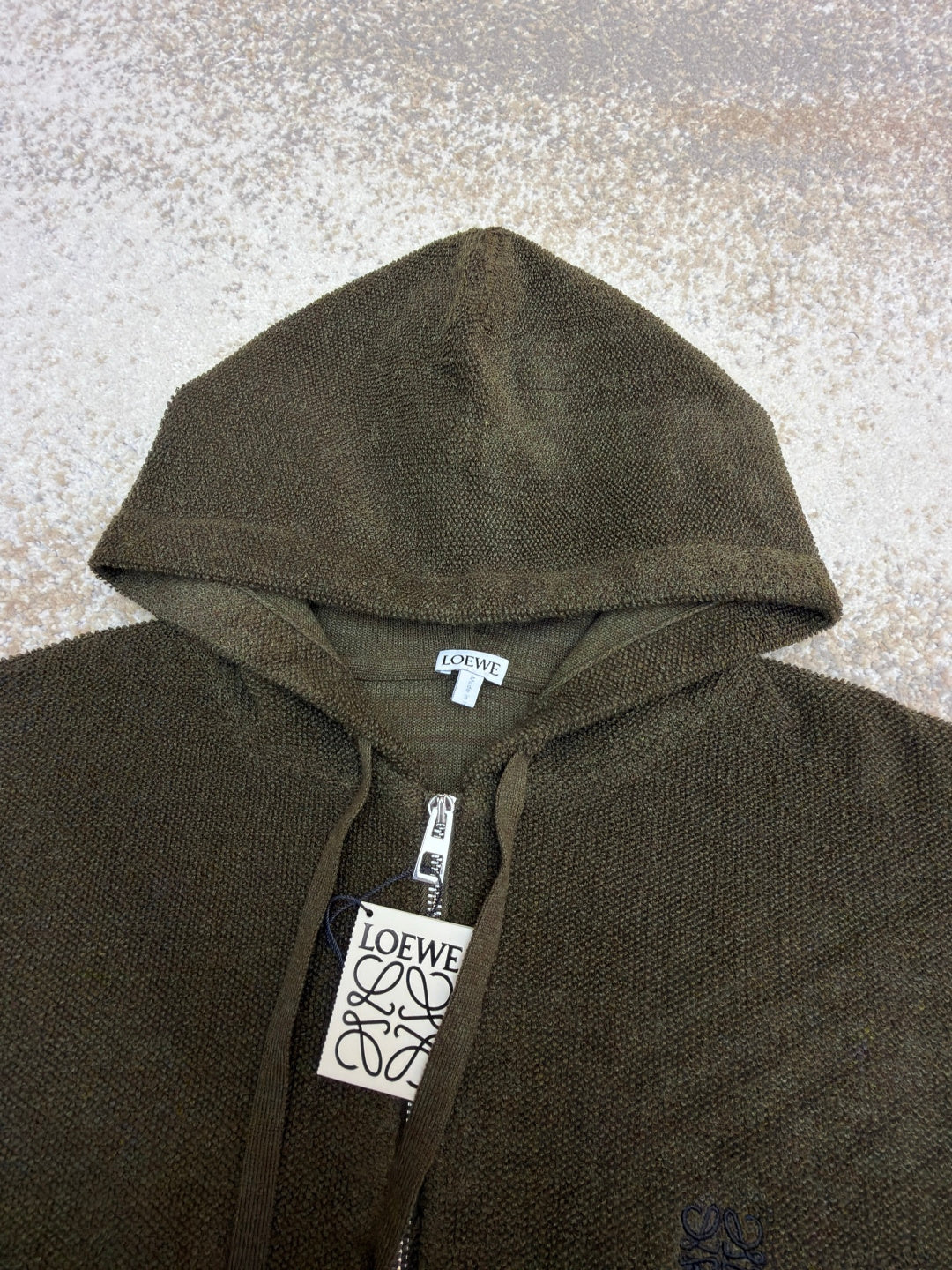 체인1호 / 로에베 후드 지퍼 가디건