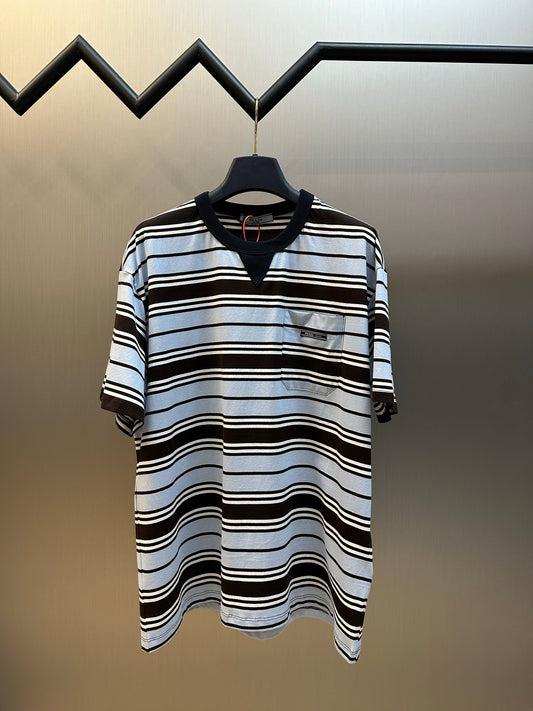 체인1호 / 프라다 스트라이프 반팔 티셔츠