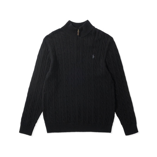 BVG / 폴로 반집업 스웨터