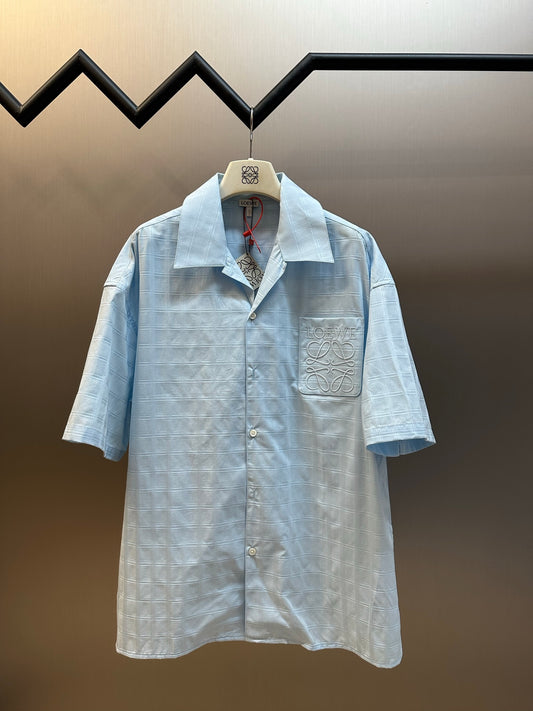 체인1호 / 로에베 체크 반팔 셔츠