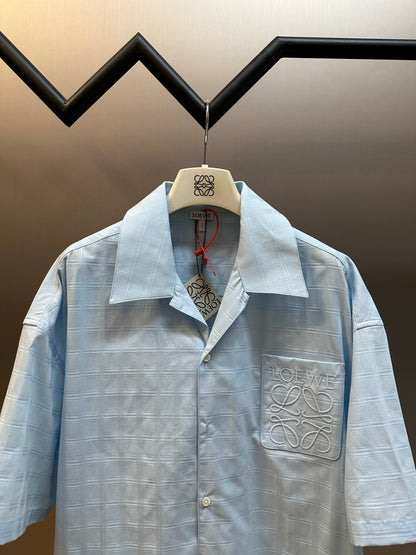 체인1호 / 로에베 체크 반팔 셔츠