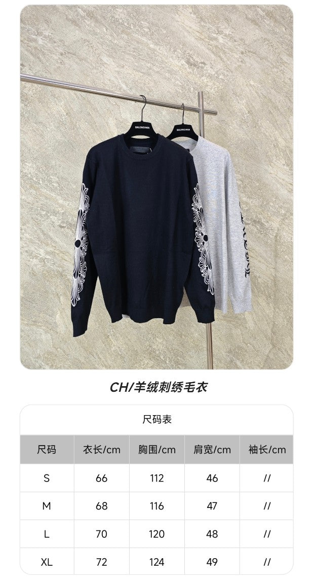 GTR / 크롬하츠 라운드넥 니트