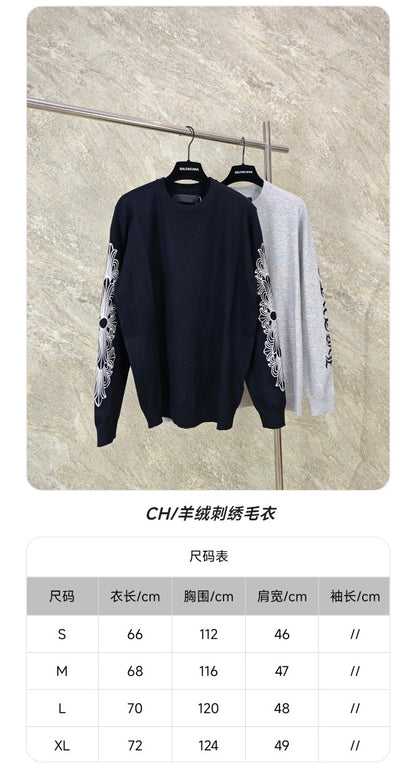 GTR / 크롬하츠 라운드넥 니트