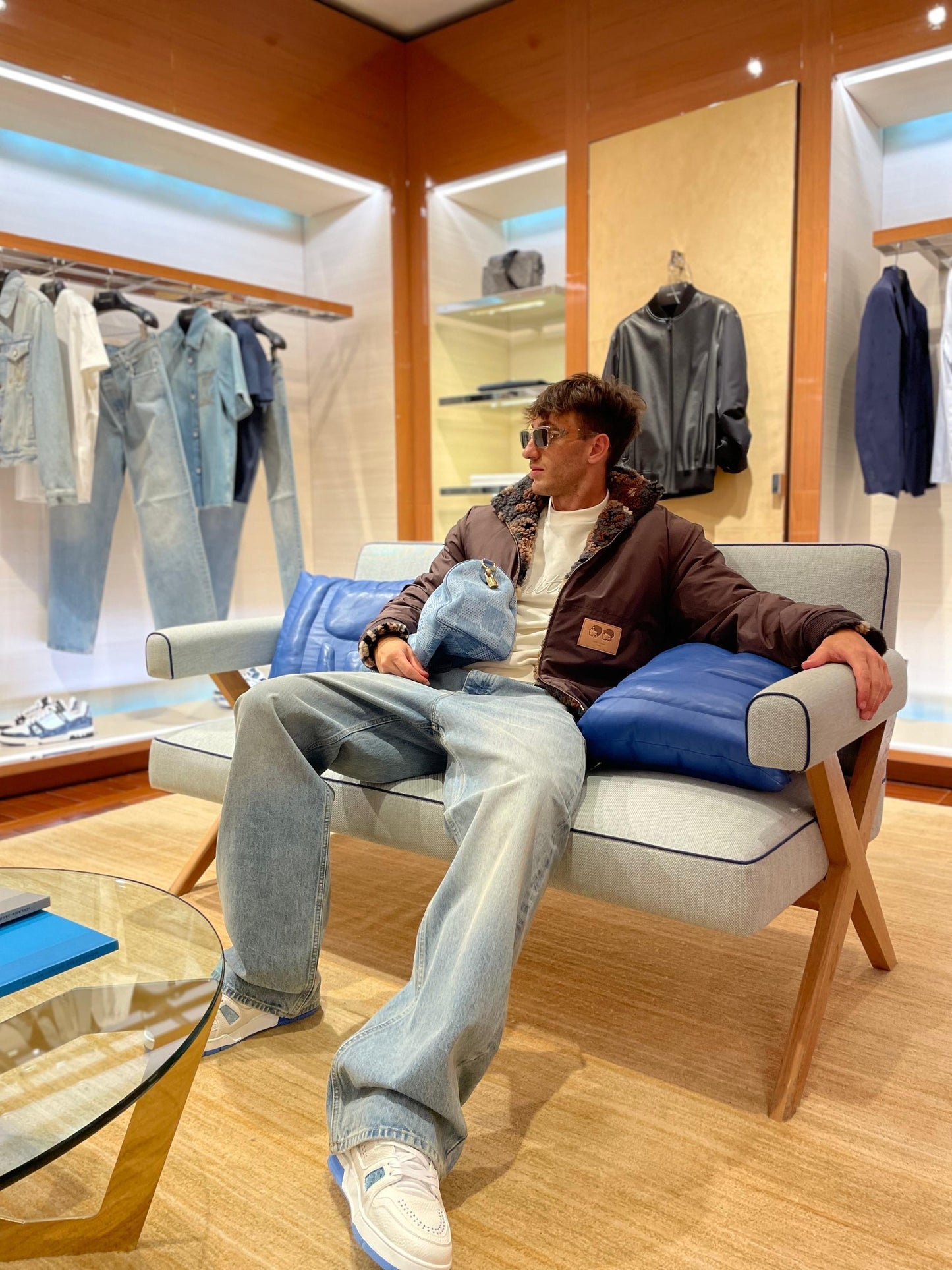 BVG / 루이비통 양면 재킷 코트