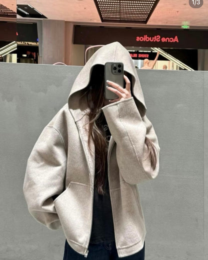 BVG / 아크네스튜디오 울 후드 코트