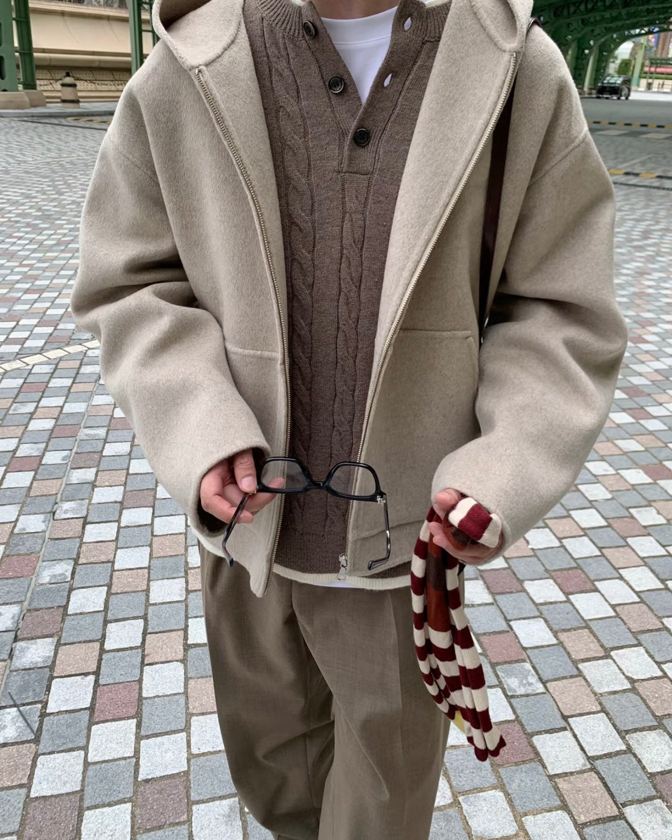 BVG / 아크네스튜디오 울 후드 코트