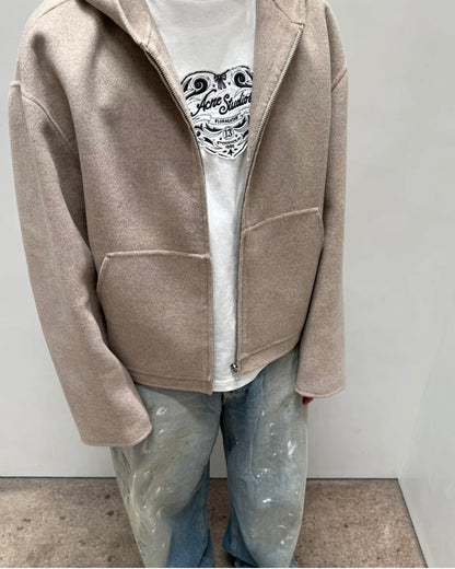 BVG / 아크네스튜디오 울 후드 코트