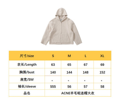 BVG / 아크네스튜디오 울 후드 코트