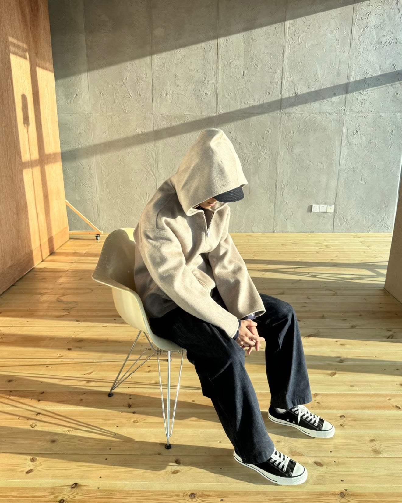 BVG / 아크네스튜디오 울 후드 코트